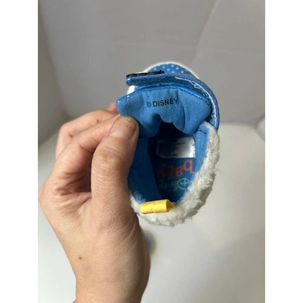 Disney mickey high top baby shoes